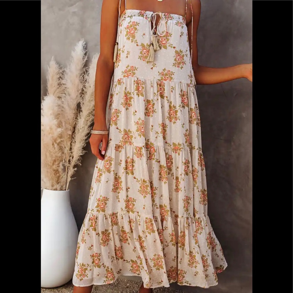 Vici Floral MIDI dress